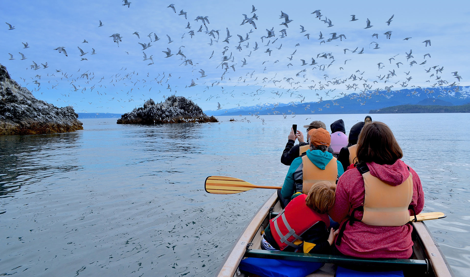 Kachemak Bay Wilderness Lodge - Exploring Gull Island