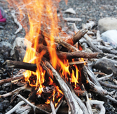 BEACH ACTIVITIES - Relax on the beach with a campfire