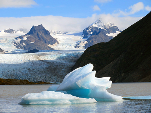 HIKE TO GREWINGK GLACIER